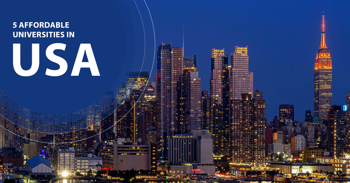 5 Affordable Universities in USA
