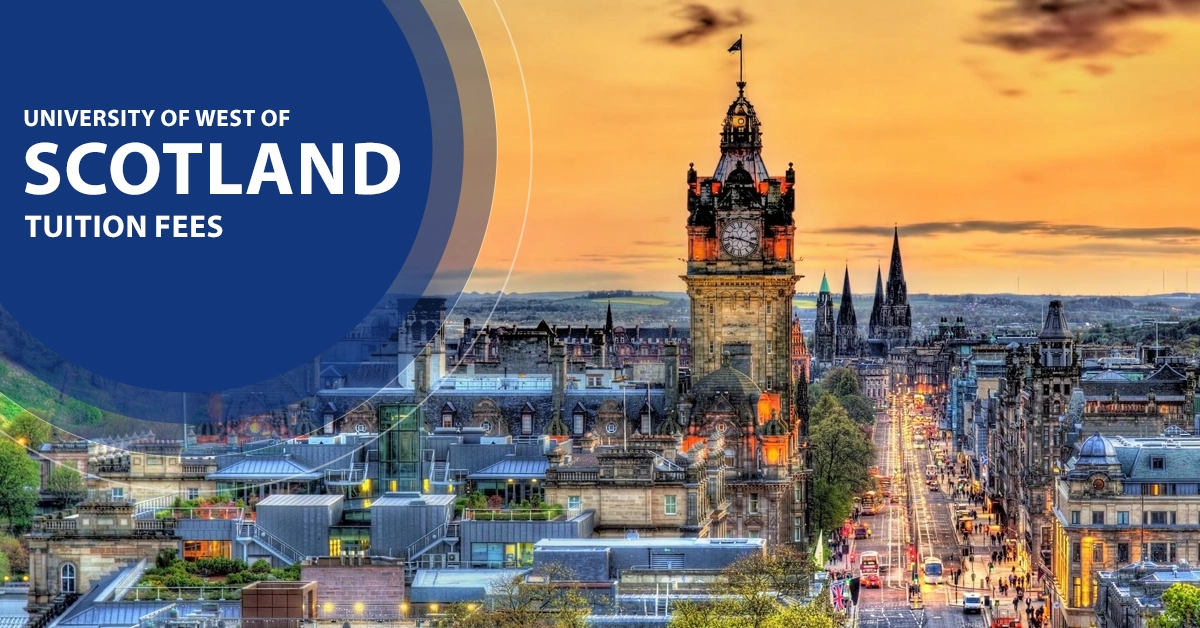 University of West of Scotland Tuition Fees